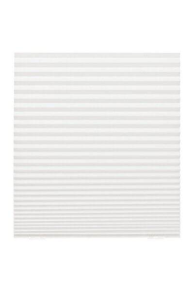 OEM Stor plisat 90x190 cm alb SCHOTTIS Jaluzele fără găurire