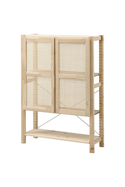 OEM Etajeră cu uşi 89x30x124 cm pin IVAR Combinații IVAR