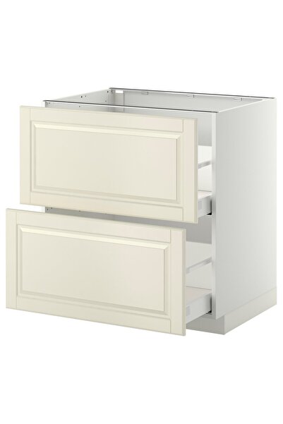 OEM Corp bază 2fronturi+2sertare 80x60 cm alb/Bodbyn alb murdar METOD / MAXIM...