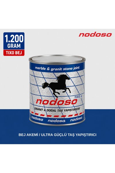 Nodoso 1.200 Gr. Tixo Bej Akemi, Mermer / Doğal Taş Yapıştırıcı + Dondurucu