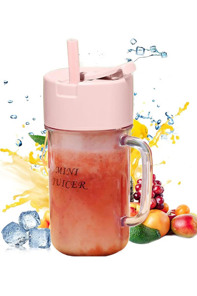 GGEROU Portable Blender for Shakes and Smoothies USB Rechargeable 10 Blades P...