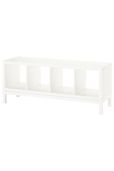 OEM Etajeră cu cadru 147x59 cm alb/alb KALLAX Etajere