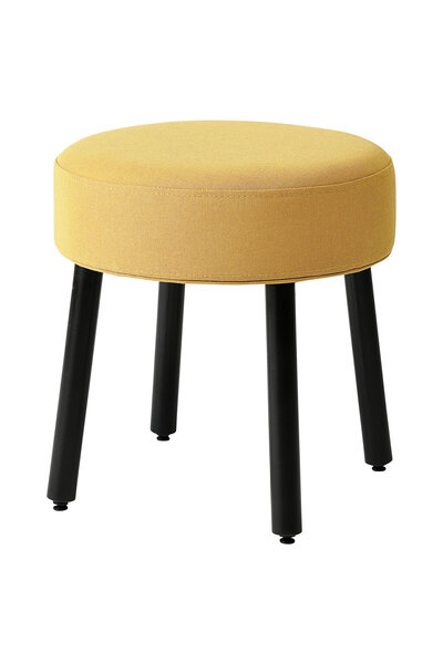 OEM Pouf 47x47 cm Diseröd galben închis MÖRTFORS Taburete şi poufuri cu huse ...