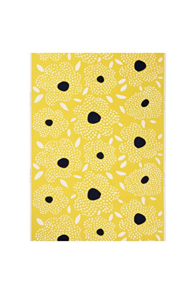 OEM Metraj pre-tăiat 150x300 cm galben negru/alb/buline BUSKOPUNTIA Materiale...