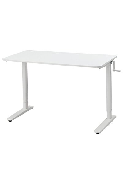 OEM Birou cu înălțime reglabilă 117x60 cm alb RELATERA Birou pentru copii REL...