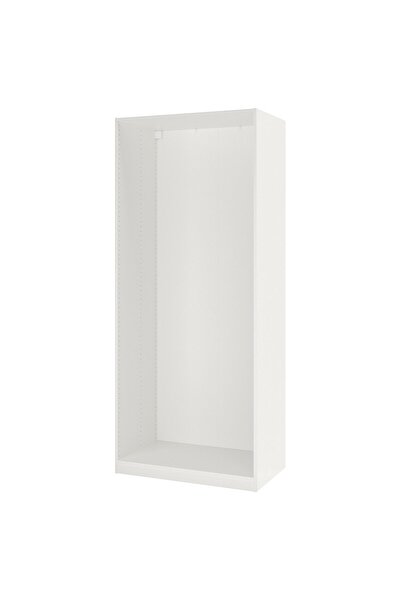 OEM Cadru dulap haine 100x58x236 cm alb PAX PAX cadre pentru uși cu balamale