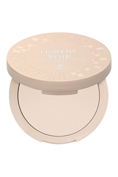 LUMENE Pudră de ten Blur, de lungă durată, cu SPF15 - 1 10g