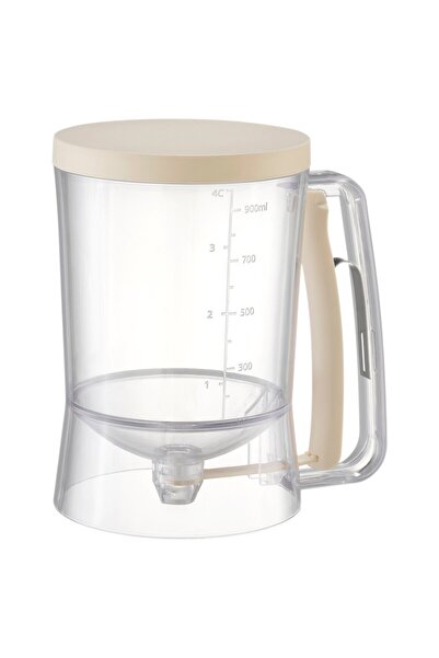 OEM Measuring cup with measuring spoon 1 l light beige BAKTIDER Measuring tools