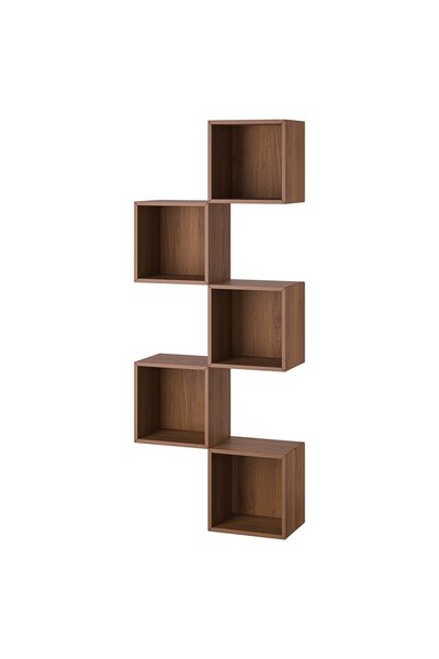 OEM Ansamblu depozitare suspendată 70x25x175 cm maro aspect nuc EKET Mai mult...