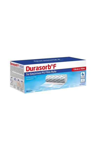 Durasorb - F Şeffaf Pu Banyo Ve Dövme Bandı Tıbbi Su Geçirmez Rulo Flaster Ya...