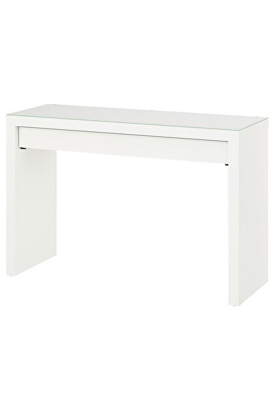 OEM Măsuţă de toaletă 120x41 cm alb MALM Măsuţe de toaletă