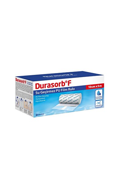 Durasorb - F Şeffaf Pu Banyo Ve Dövme Bandı Tıbbi Su Geçirmez Rulo Flaster Ya...