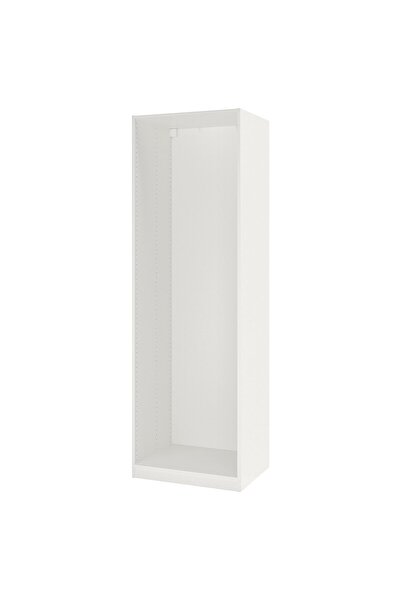 OEM Cadru dulap haine 75x58x236 cm alb PAX PAX cadre pentru uși cu balamale