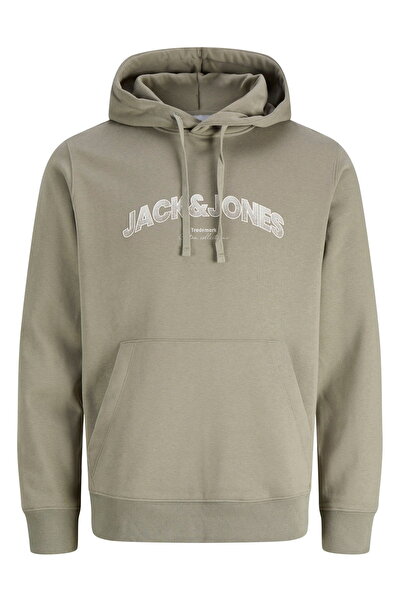 Jack & Jones Ανδρικό φούτερ με στάμπα στο στήθος κανονικής εφαρμογής - Avery