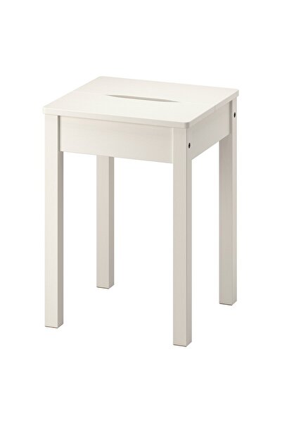 OEM Taburet alb HAUGA Taburete