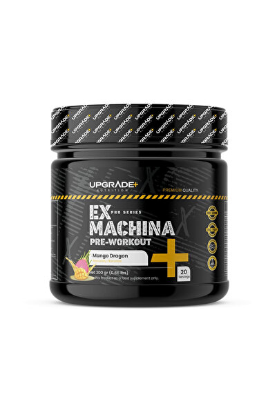Upgrade Nutrition Ex Machina Pre Workout Mango Dragon 300 Gr 20 Servis