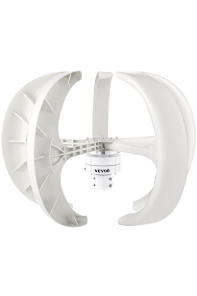 YUPY Vertical Wind Turbine, Max Power 600 W, 12 V, 5 Nylon Fiber Blades, 90 c...