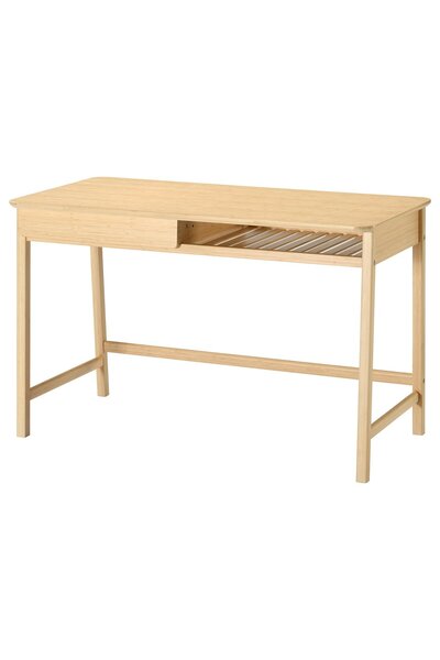 OEM Birou 120x60 cm bambus deschis BETESHÄST Birouri pentru casă