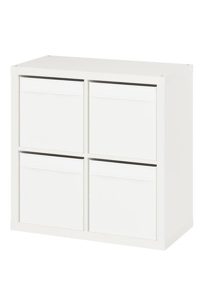 OEM Etajeră 77x39x77 cm alb/Dröna alb KALLAX Etajere cuburi