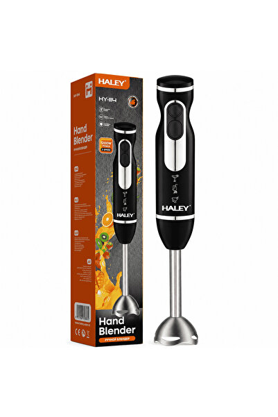 HALEY Vertical Hand Blender HY-1114, 1200W, 2 Speeds, Stainless Steel Blades,...