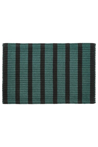 OEM Entrance Rug 40x60 cm blue-green/black VÄGSKYLT Entrance mats