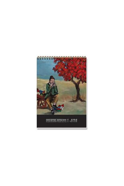 KESKİN COLOR Ezo Sunal A5 Spiral Bound Hard Cover Sketchbook - No:02
