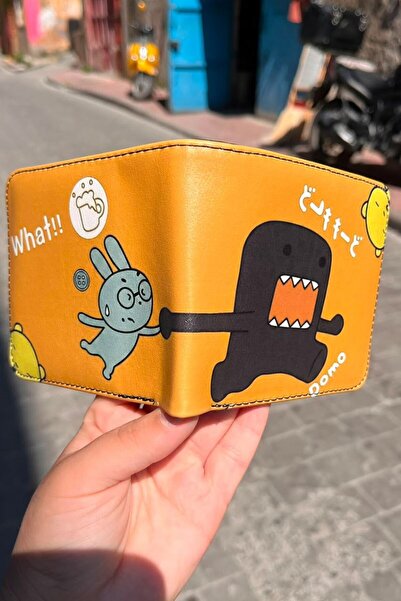 Köstebek Orange What Domo Kun Men's Wallet