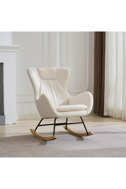 Baytonia Leto Rocking Recliner Chair - White