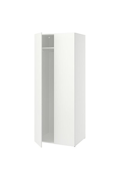 OEM Combinație dulap 80x62x201 cm alb LASTARE Combinații de dormitoare LASTARE