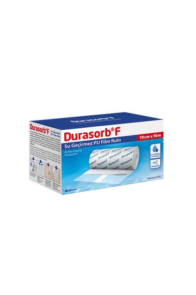 Durasorb - F Şeffaf Pu Banyo Ve Dövme Bandı Tıbbi Su Geçirmez Rulo Flaster Ya...