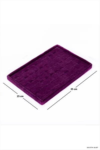 ZERO LAND Spt-Gld Anfora Fabric Nail Ring (113039) Purple