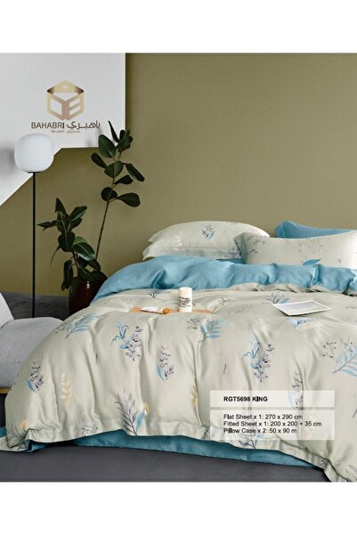 Bahabri طقم شراشف - 4 قطع - RGT5698 - مزدوج