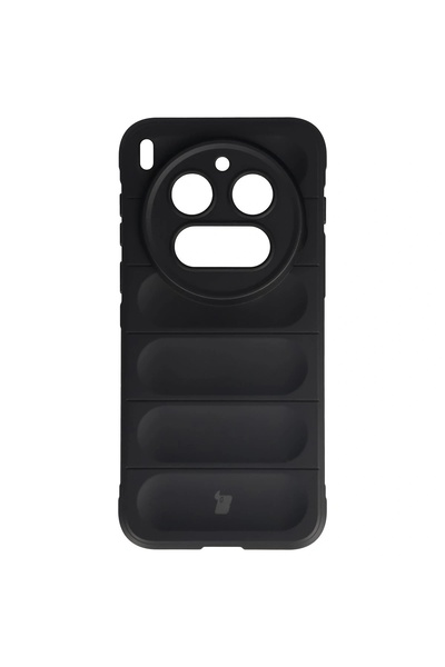 BizonMobile Θήκη TPU Bizon Tur για Vivo X300 Pro, Μαύρο – Αντικραδασμική Προσ...