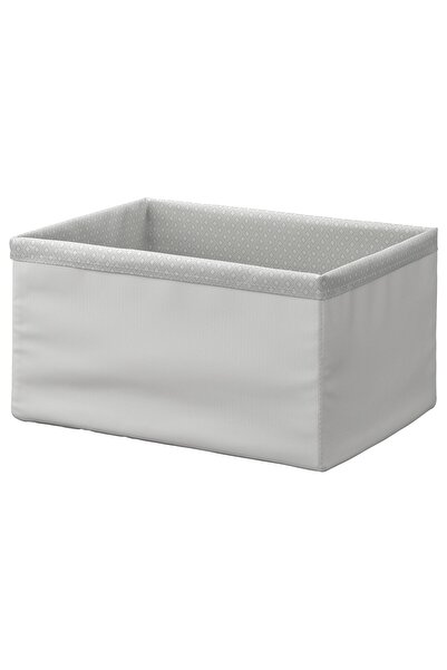 OEM Organizator 26x34x18 cm gri/alb BAXNA Cutii pentru haine