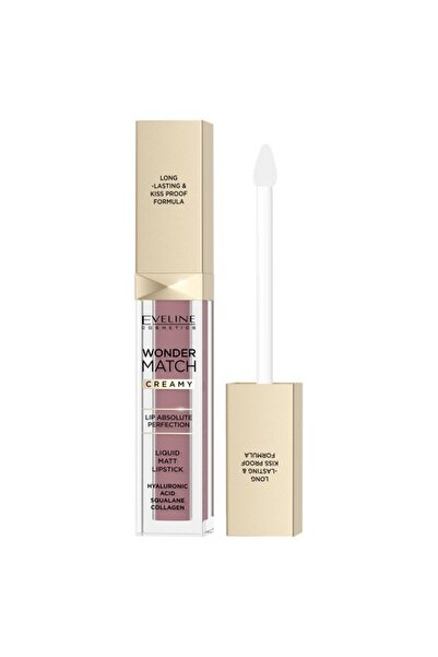 Eveline Wonder Match Ruj Lichid Cremos Mat - 04A Mallow 6.8ml