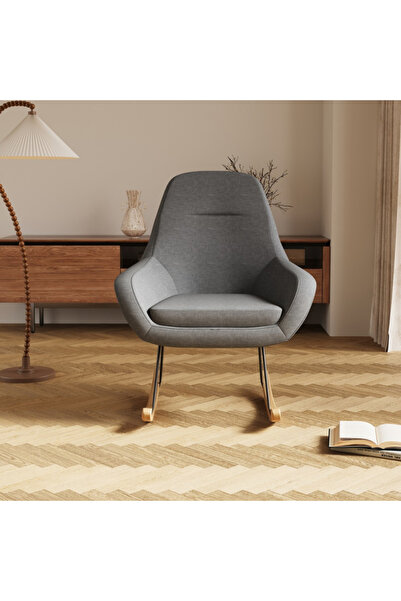 Baytonia Lez Rocking Chair - Grey