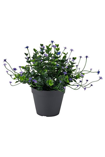 OEM Plantă artificială 12 cm interior/exterior/cu flori lila FEJKA Plante de ...