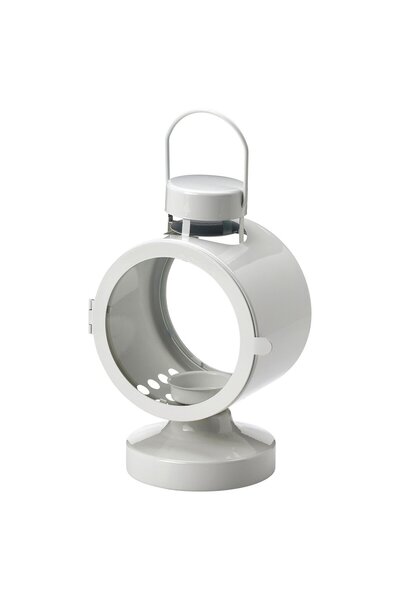 OEM Felinar lumânare pastilă int/ext 21 cm alb murdar FLODSVALA Lanterne de i...