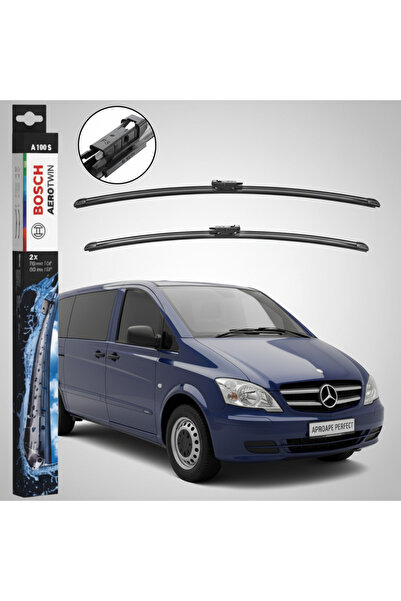 Bosch Υαλοκαθαριστήρες Mercedes Vito Bus Kompakt (W639) 2010-2014 |   Αεροτου...