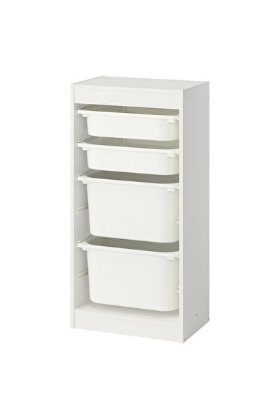 OEM Ansamblu depozitare+cutii 46x30x94 cm alb/alb TROFAST TROFAST combinatii