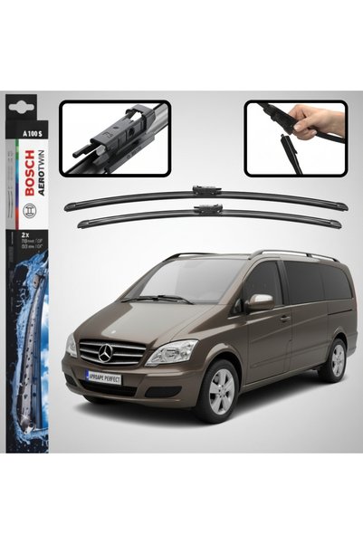 Bosch Lame ștergătoare Mercedes Viano Lang (W639) 2010-2014 |   Aerotwin A100S