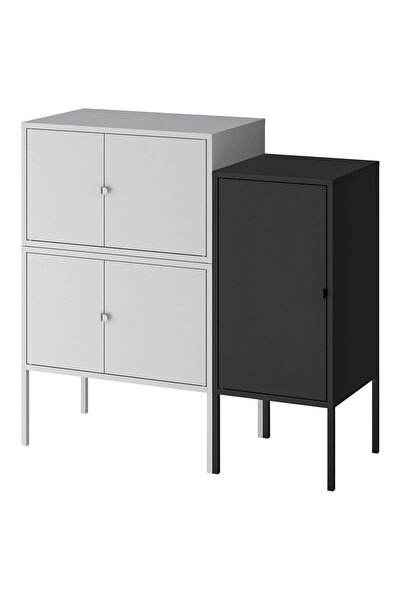 OEM Combinație corp 95x35x92 cm gri/antracit LIXHULT Corpuri