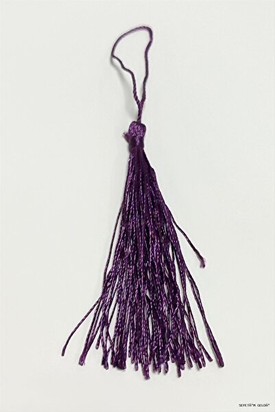 ZERO LAND Spt-Gld 1 Piece Cotton Tassel 14 (111656) cm Purple