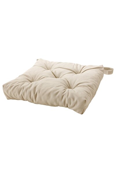 OEM Pernă scaun 40/35x38x7 cm bej deschis MALINDA Perne pentru scaune