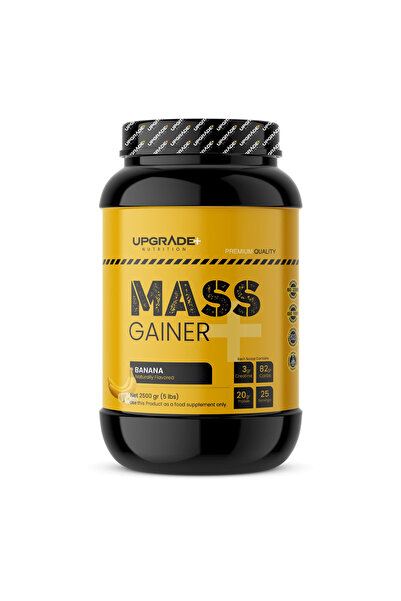 Upgrade Nutrition Mass Gainer 2500 GR 25 Servis Banana Aromalı