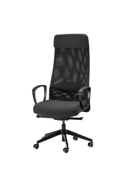 OEM Scaun rotativ Mare (L) Vissle gri închis MARKUS Scaune rotative