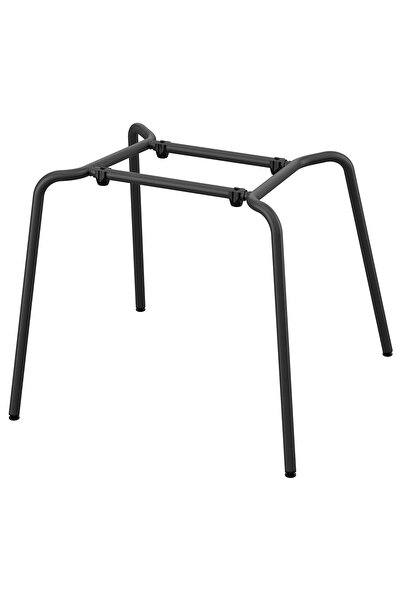 OEM Bază scaun tubular metal/negru-gri SKÅLSTA Cadre scaune sufragerie