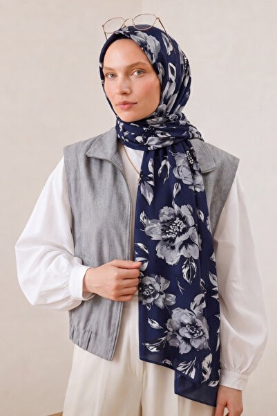 BONASERA EŞARP Women's Hijab Shawl Daily Printed Soft Shawl