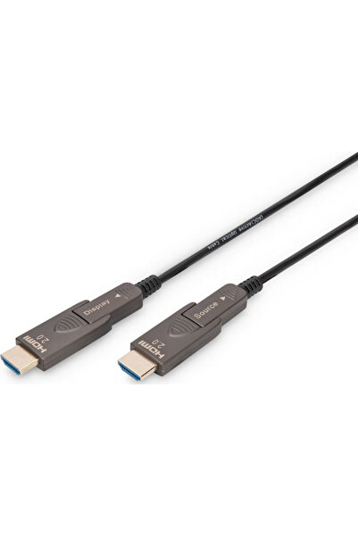 Digitus Καλώδιο HDMI 2.0 Premium Υψηλής Ταχύτητας 4K 60Hz HDR HDMI Αρσενικό -...