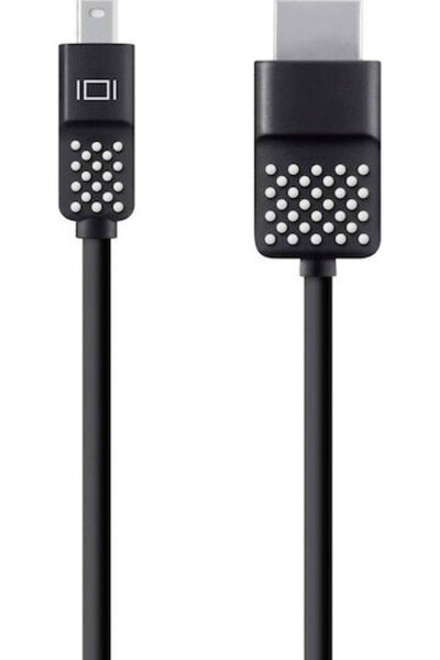 Belkin Καλώδιο mini DisplayPort αρσενικό - HDMI αρσενικό 1.8μ Μαύρο (F2CD080b...